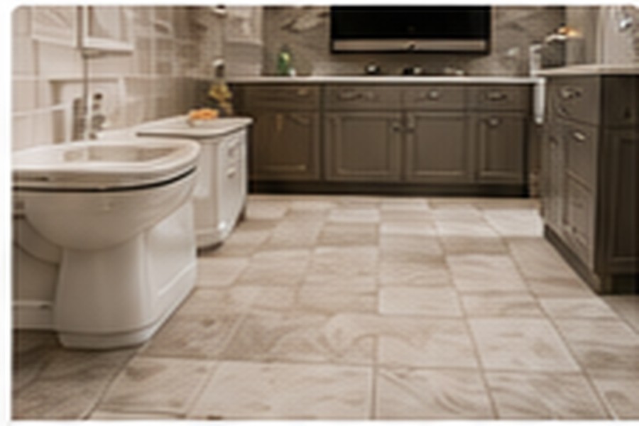 Vinyl tile flooring